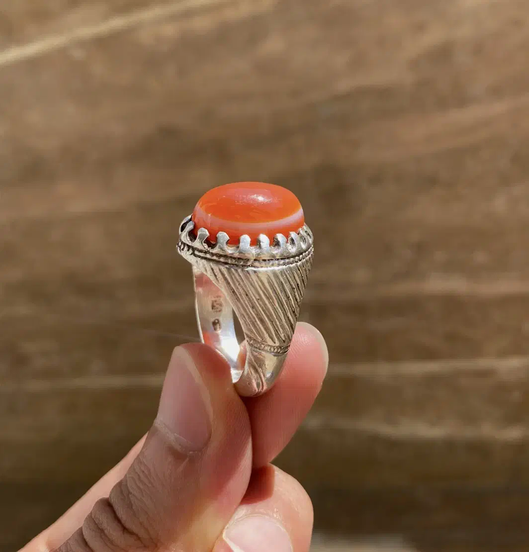 انگشتر نقره سه پوست|جواهرات|اردبیل, |دیوار