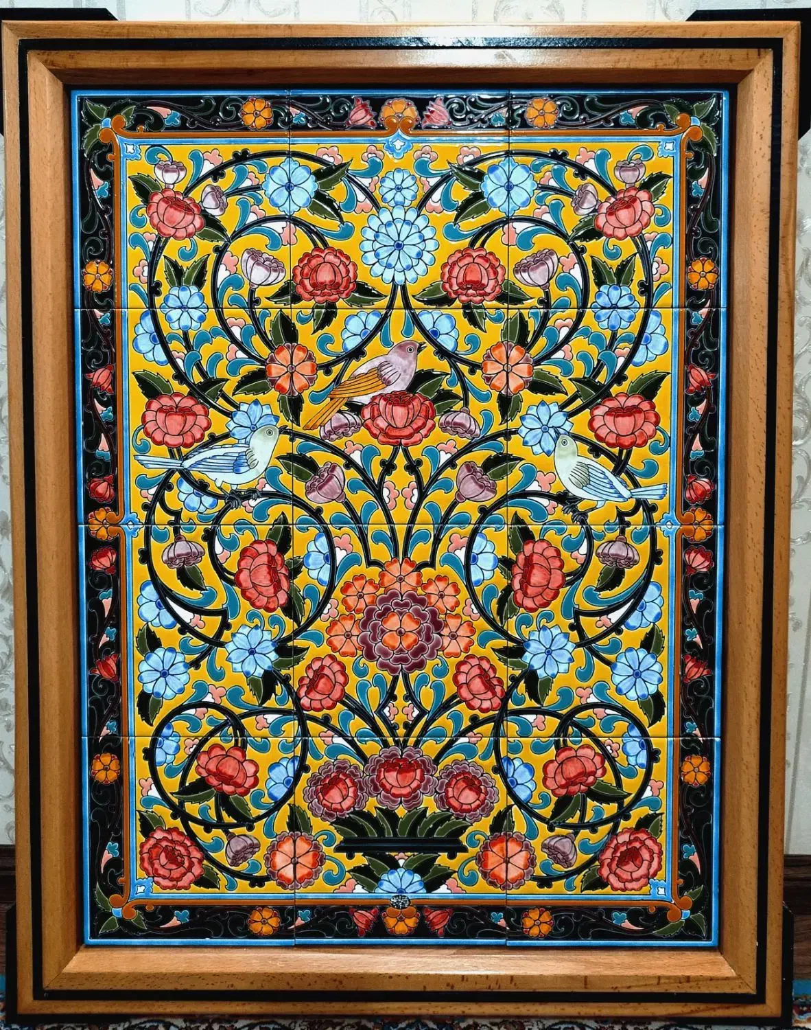 تابلو کاشی شیراز اصل|تابلو، نقاشی، عکس|بجنورد, |دیوار