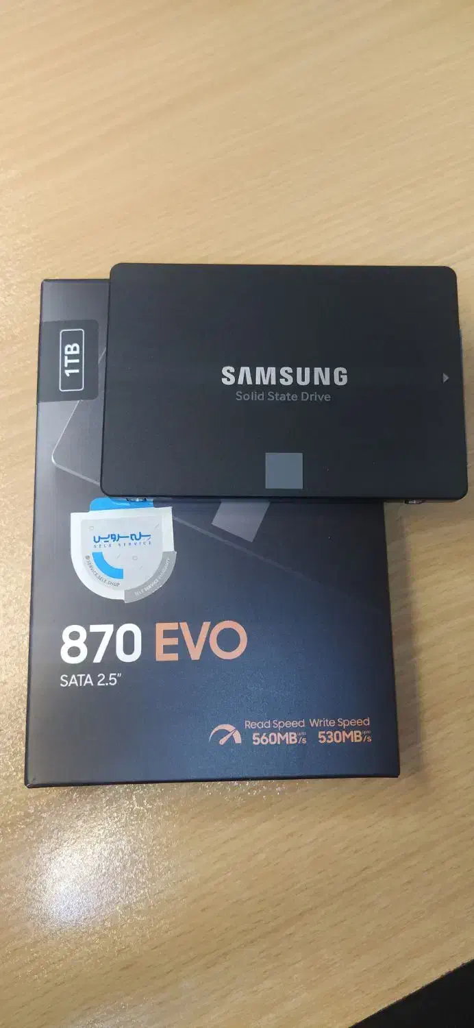 هارد SSD Evo 870 سامسونگ|قطعات و لوازم جانبی رایانه|تهران, شمس‌آباد|دیوار