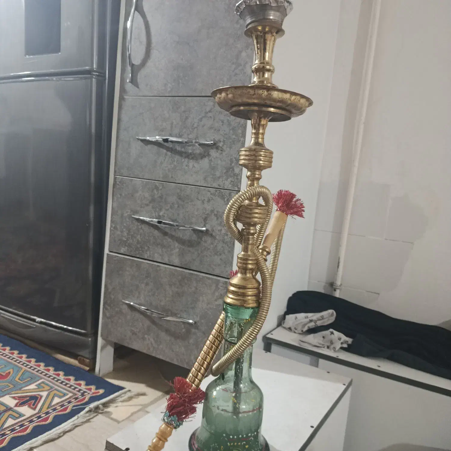 قلیون تنه برنجی|کلکسیون و سرگرمی|آبیک, |دیوار