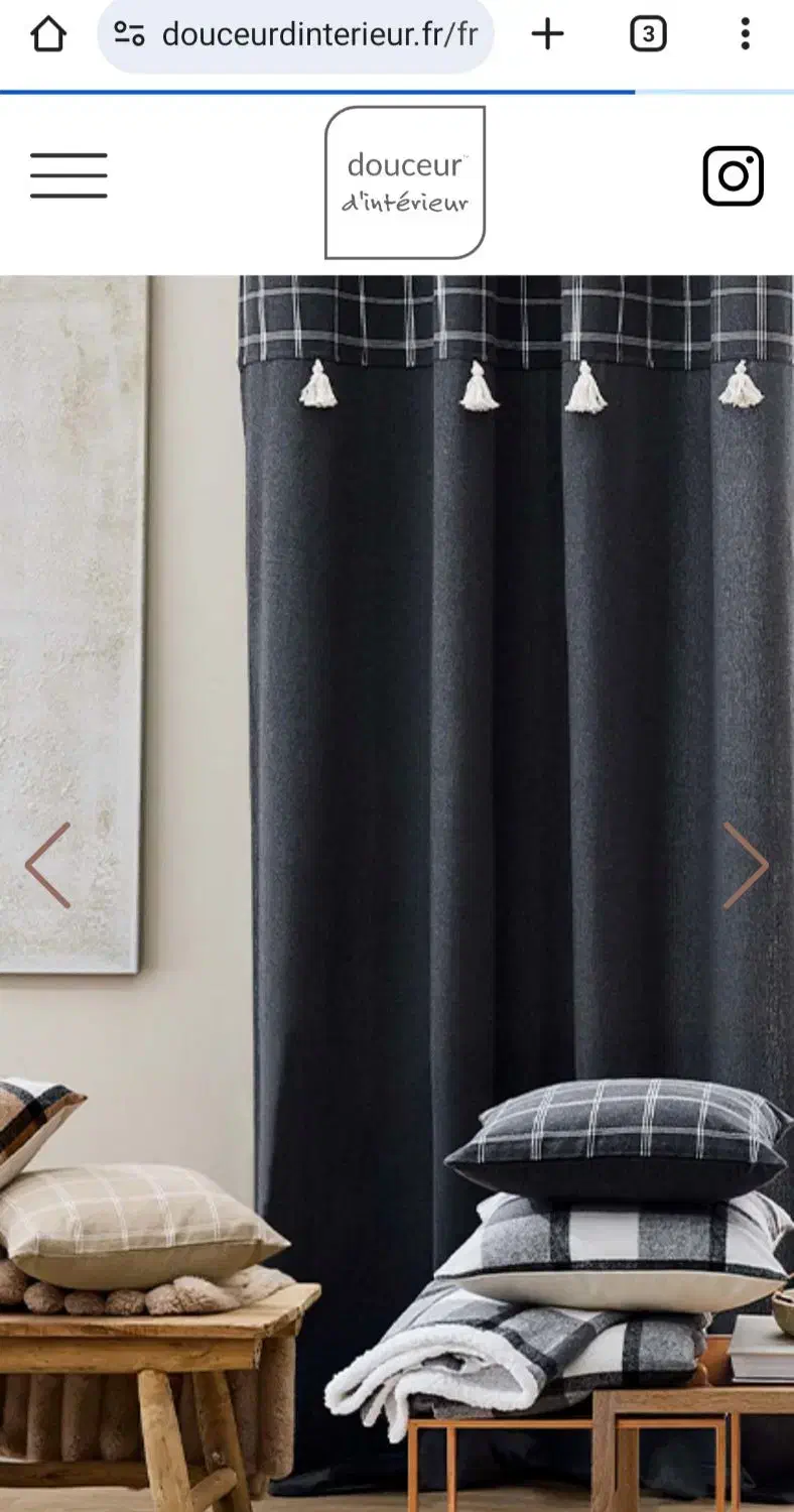 پرده مارک douceur dInterieur|پرده، رانر، رومیزی|کرمانشاه, |دیوار