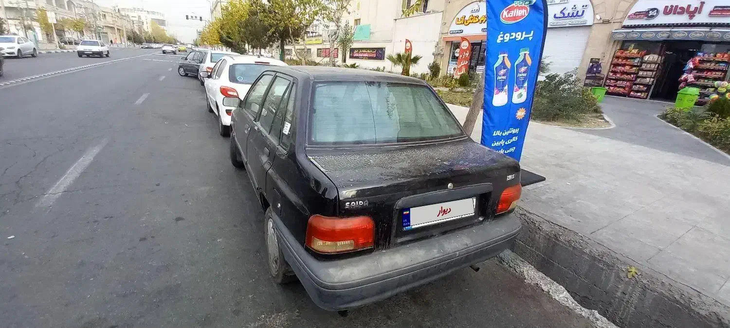 پراید ۸۵ دوگانه کارخانه بیرنگ پملپ|خودرو سواری و وانت|کرج, برغان|دیوار