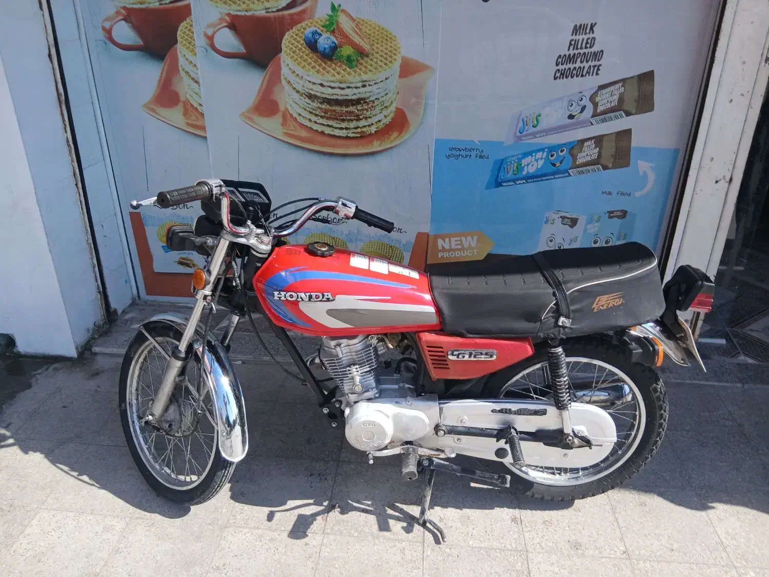 هندا ۱۲۵تمیز|موتورسیکلت|شیراز, شهرک سراج‎|دیوار