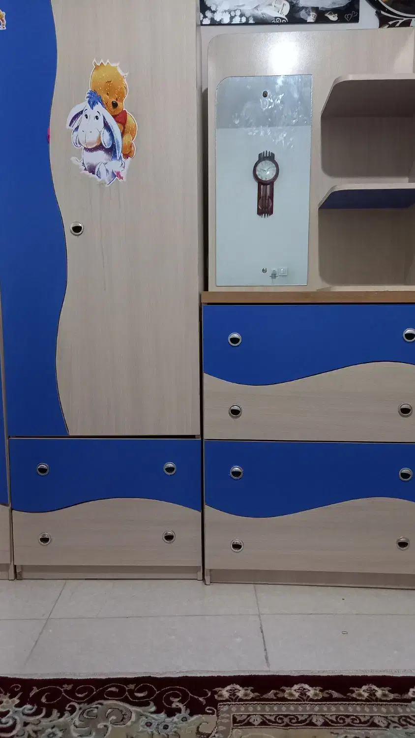 سرویس تخت و کمد نوجوان|تخت و سرویس خواب|رباطکریم, انجم آباد|دیوار