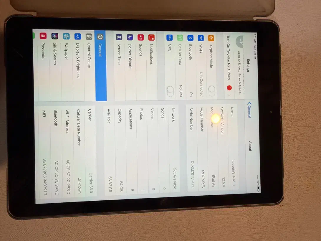 Ipad Air|تبلت|تهران, هروی|دیوار