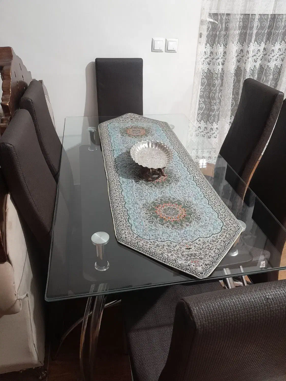 میزغذاخوری ۶نفره|میز و صندلی غذاخوری|ارومیه, |دیوار