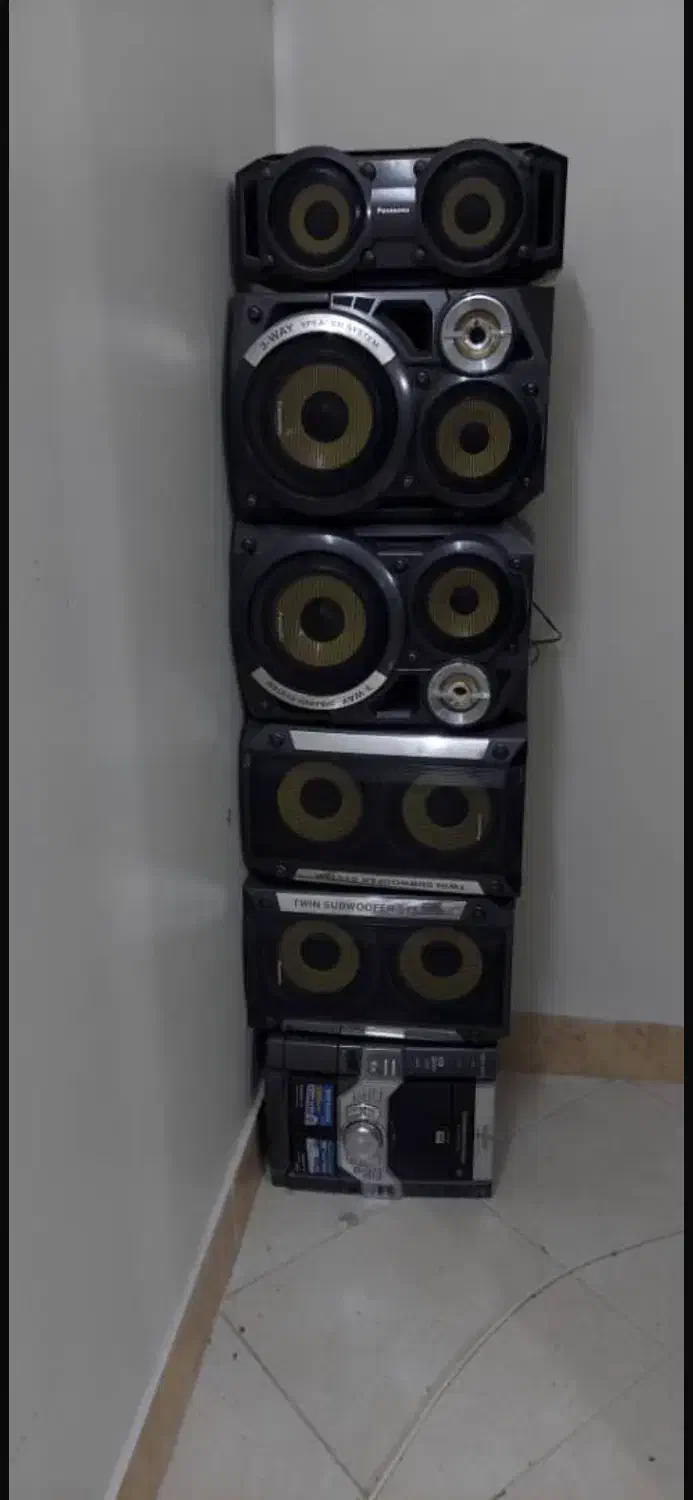 سیستم صوتی قدیمی ضبط|سیستم صوتی خانگی|تهران, پرستار|دیوار