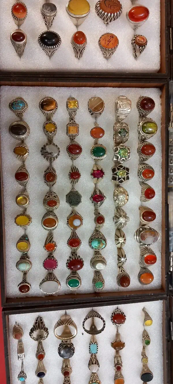 انگشتر نقره دست ساز|جواهرات|مراغه, |دیوار