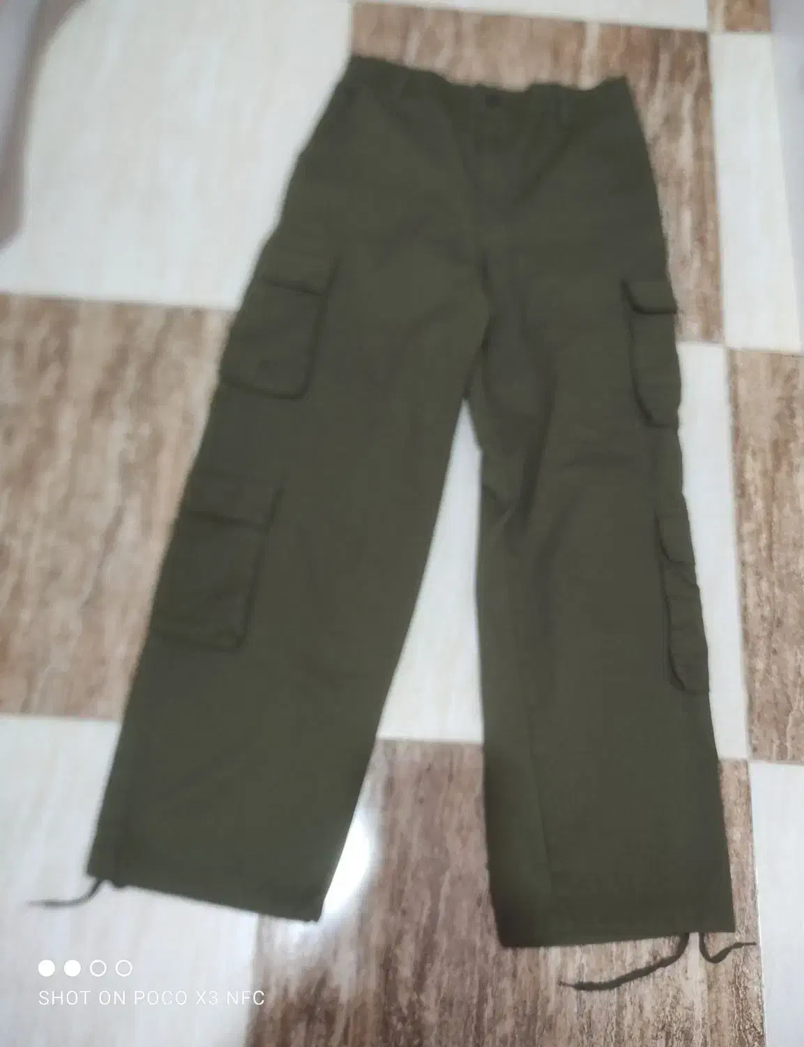 مانتو پانچ و شلوار کارگو|لباس|میناب, |دیوار