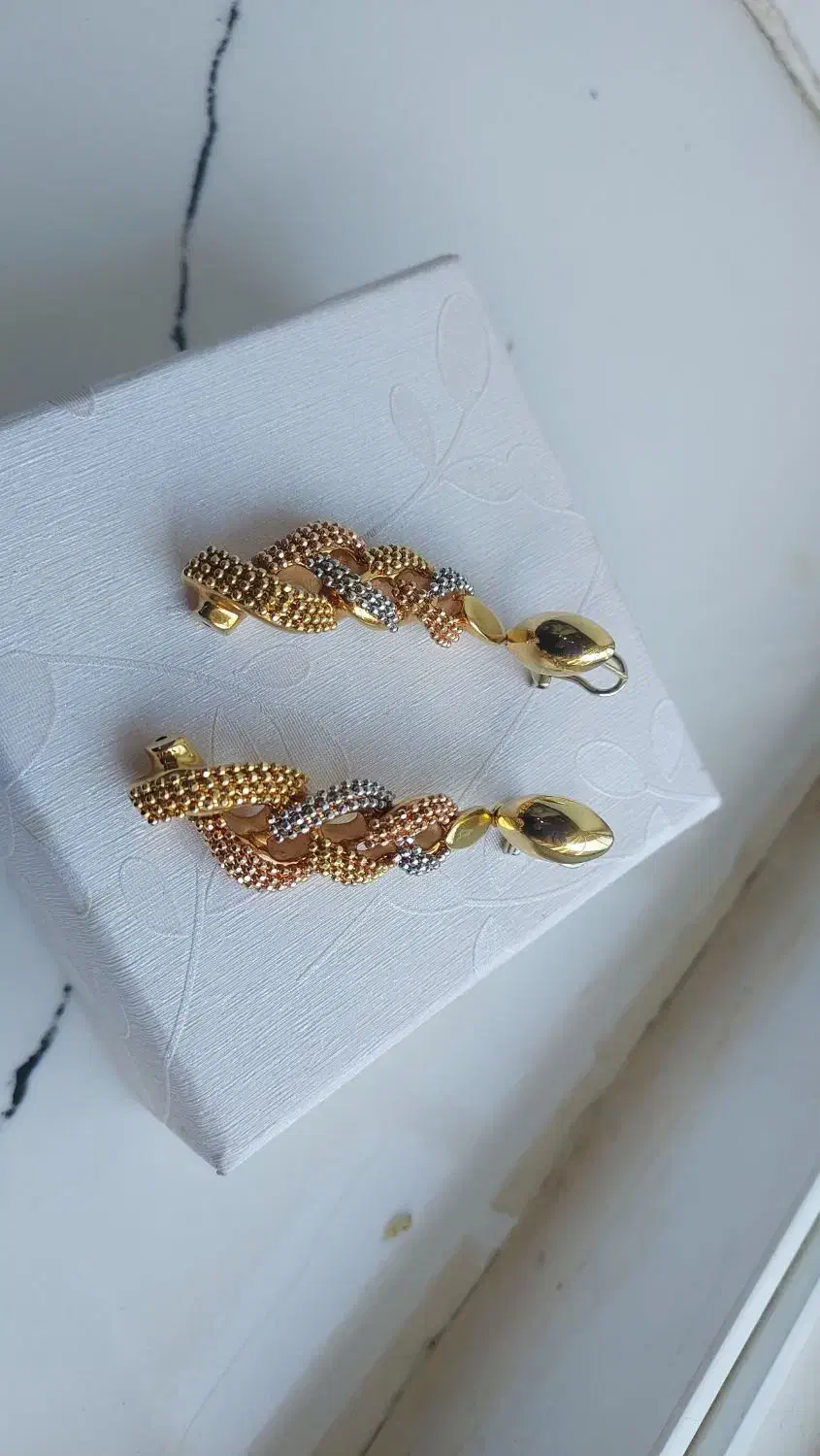 النگو طلا و گوشواره ...|جواهرات|برازجان, |دیوار