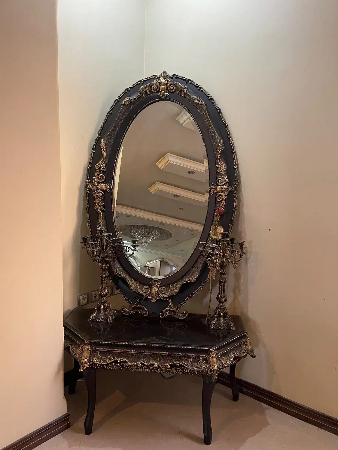 آینه و شمعدان|بوفه، ویترین، کنسول|بندرعباس, |دیوار