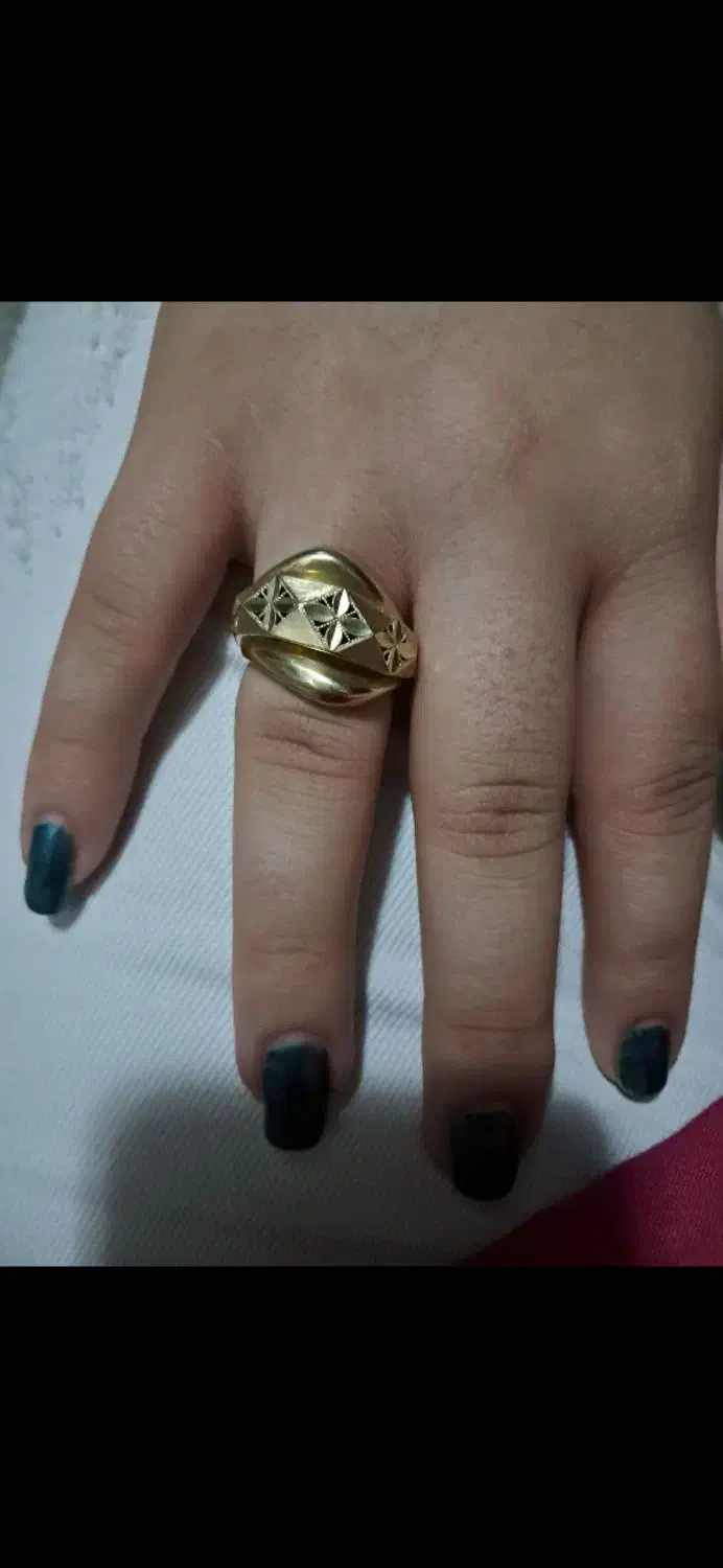 با ۵ درصد گوشواره  انگشتر طلا پلاک|جواهرات|زنجان, |دیوار