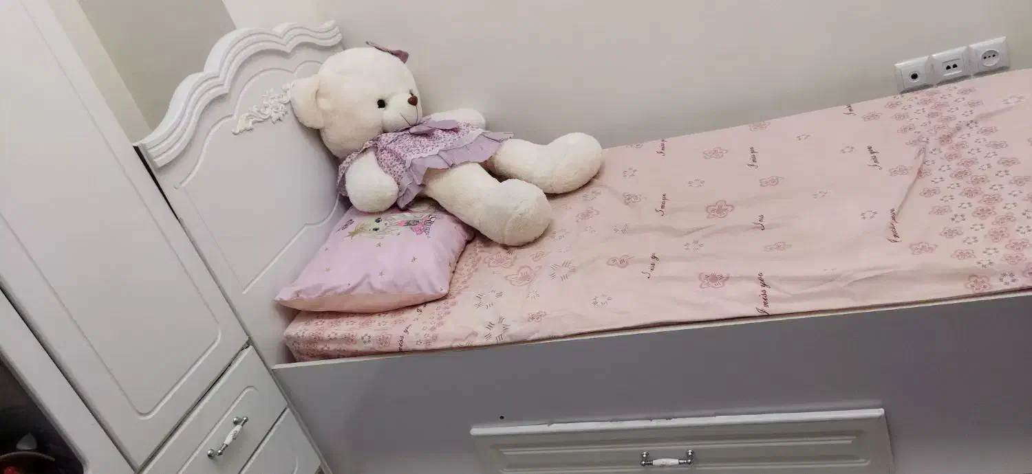 سرویس خواب بچه گانه و تشک طبی فنری|تخت و سرویس خواب|کرج, گلشهر|دیوار