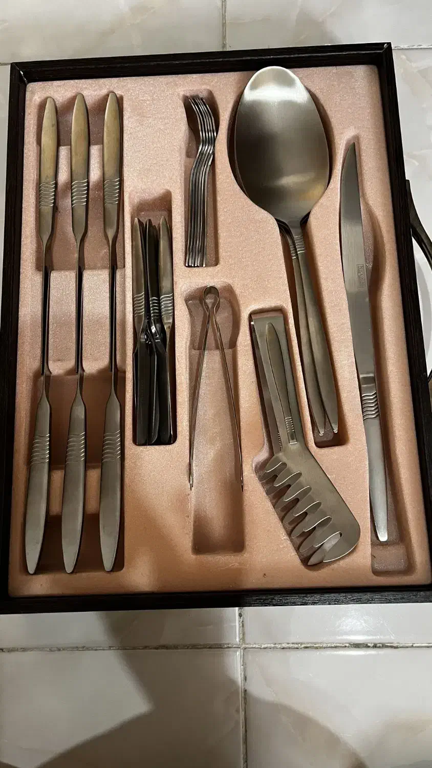 سرویس قاشق و چنگال|ظروف سرو و پذیرایی|فردیس, سرحد آباد|دیوار