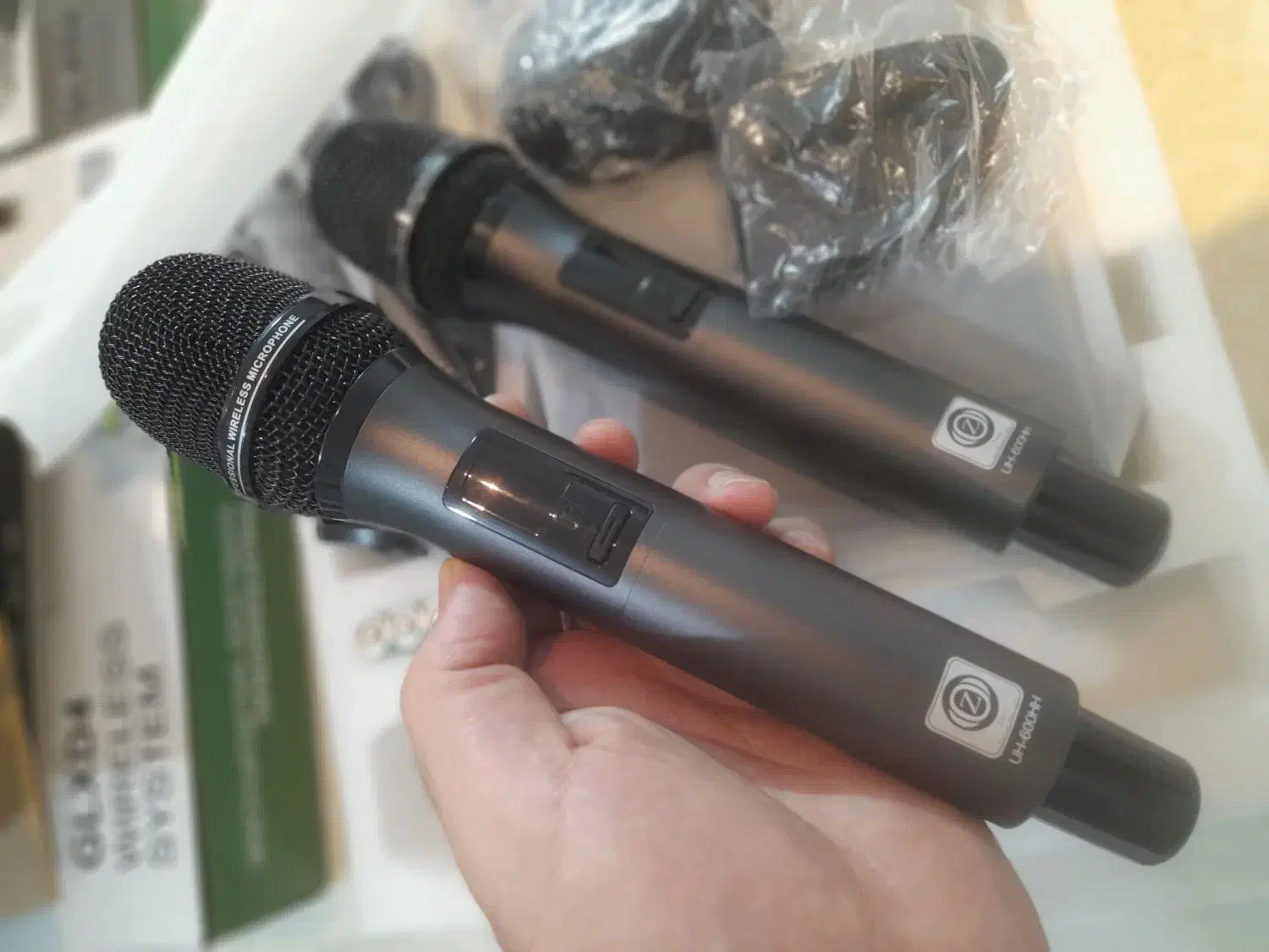 میکروفن بیسیم ۲ کانال ۲ دسته zico بیسیم|سیستم صوتی خانگی|تهران, سازمان برنامه شمالی|دیوار