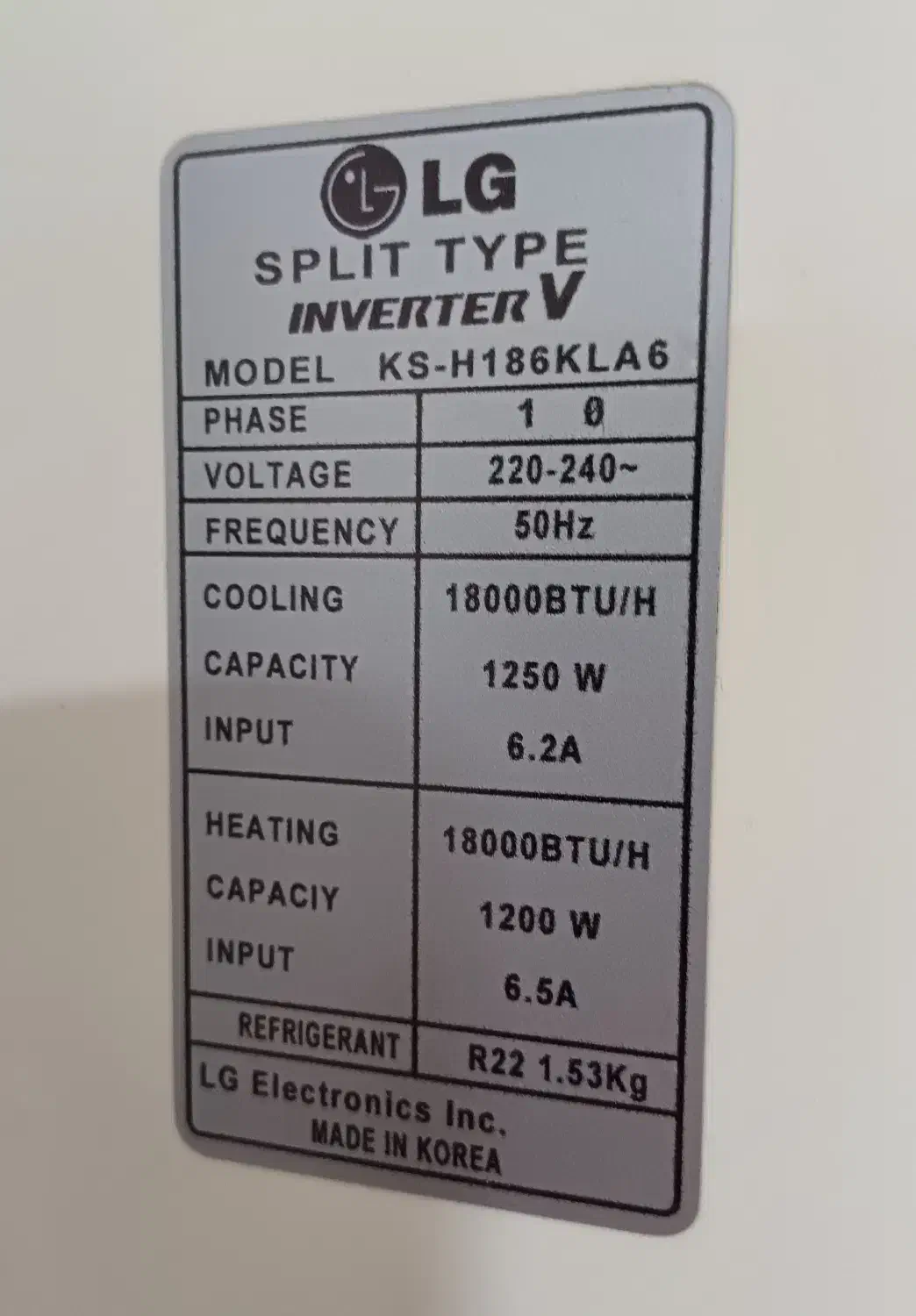 کولر گازی LG اصل کره باتمام متعلقات وسالم درآستارا|کولر گازی و فن‌کوئل|آستارا, |دیوار