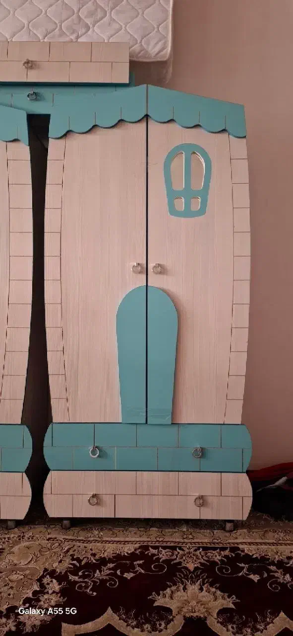 سرویس خواب کودک و نوجوان|تخت و سرویس خواب|فارسان, |دیوار