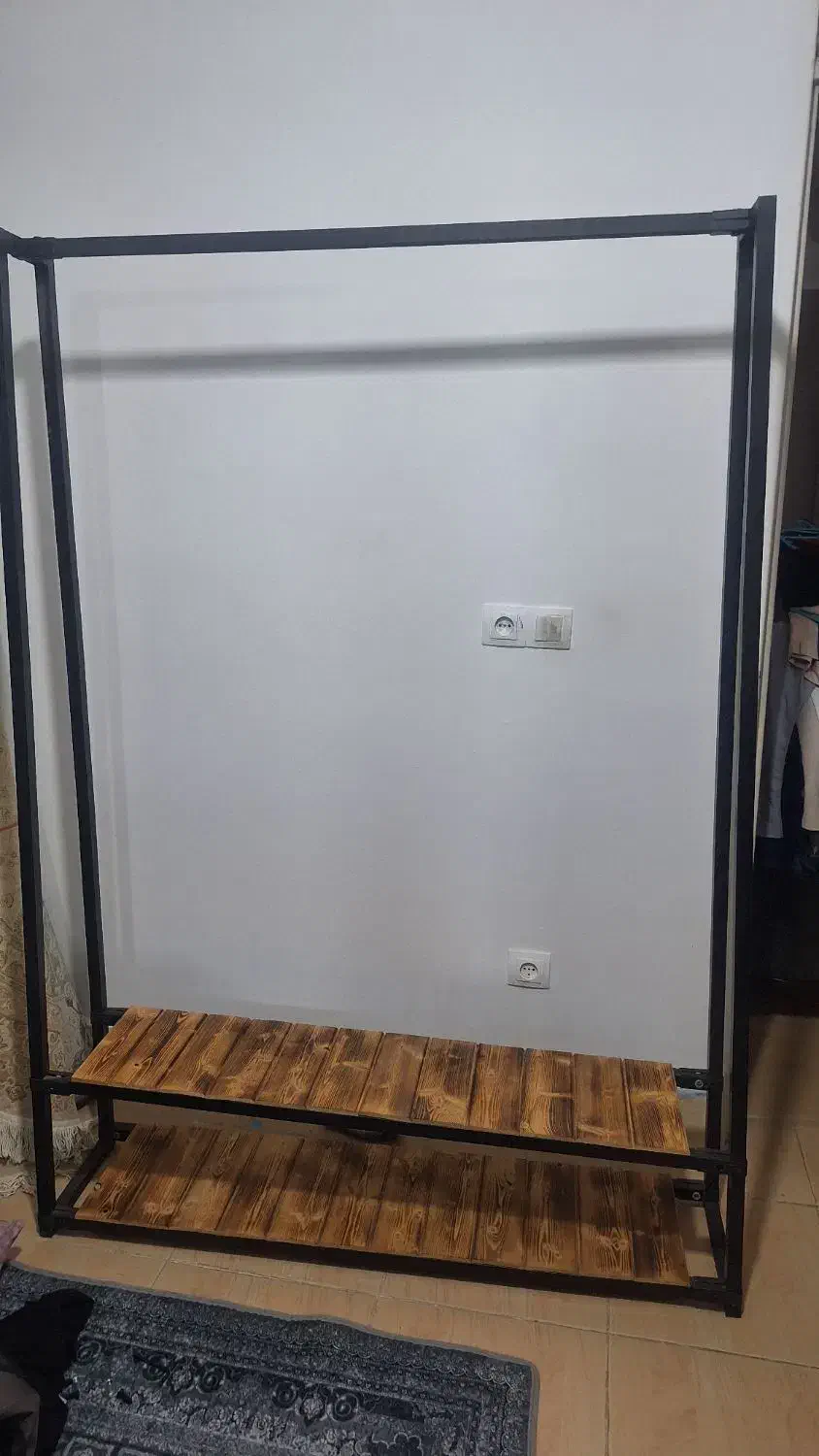 رگال لباس همراه جا کفشی و طبقه 3تایی 6میلیون تومان|جاکفشی، کمد، دراور|آبادان, |دیوار