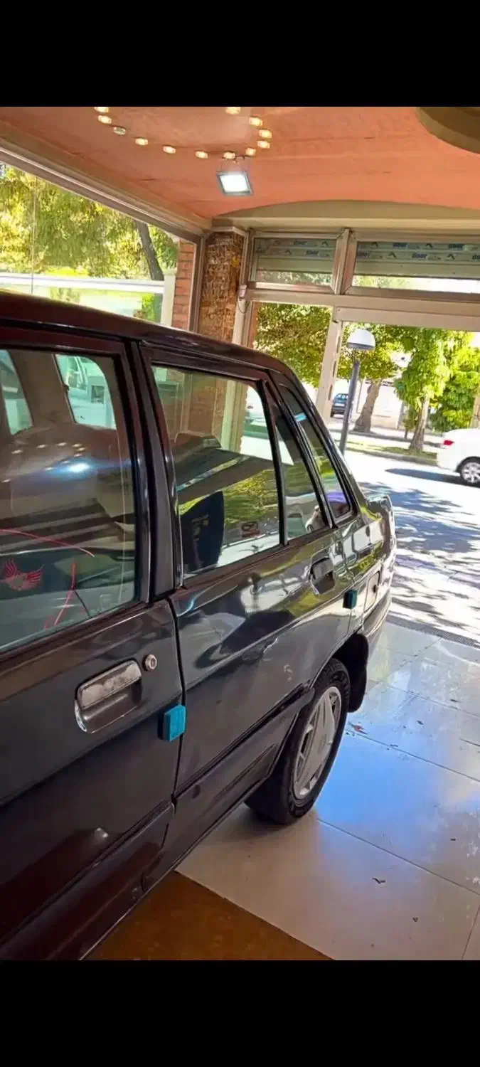 پراید مدل 87مشکی دوگانه کارخانه|خودرو سواری و وانت|مهاباد (آذربایجان غربی), |دیوار