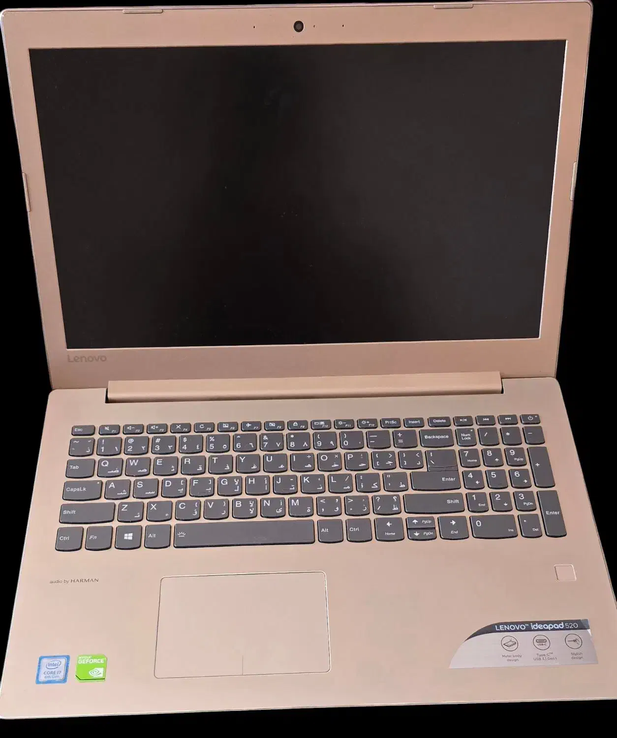 لپتاب لنوو ideapad 520 رم 16 کارکرده تمیز|رایانه همراه|تهران, دانشگاه شریف|دیوار