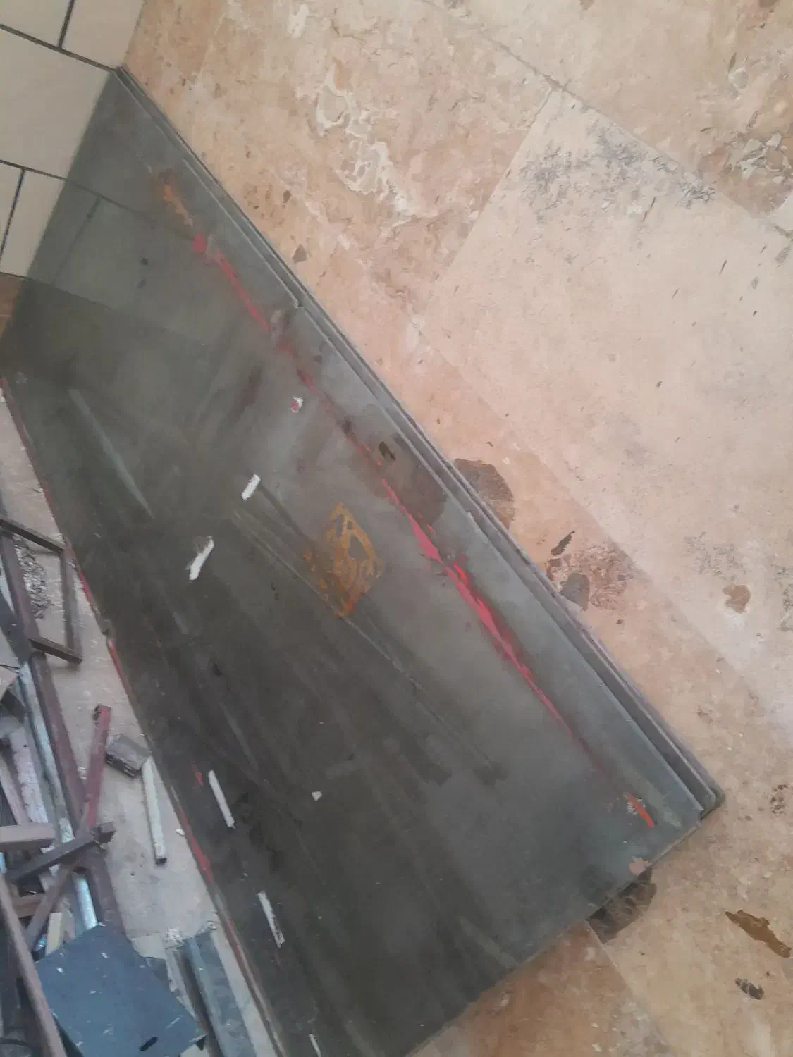 شیشه میرال ده میل کارکرده|مصالح و تجهیزات ساختمان|تهران, تختی|دیوار