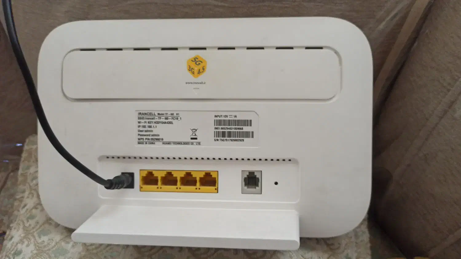 مودم Tf-i60 H1 ایرانسل|مودم و تجهیزات شبکه|تهران, شهید فکوری|دیوار
