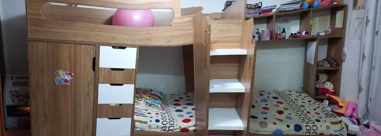 تخت دو طبقه|تخت و سرویس خواب|شاهرود, |دیوار