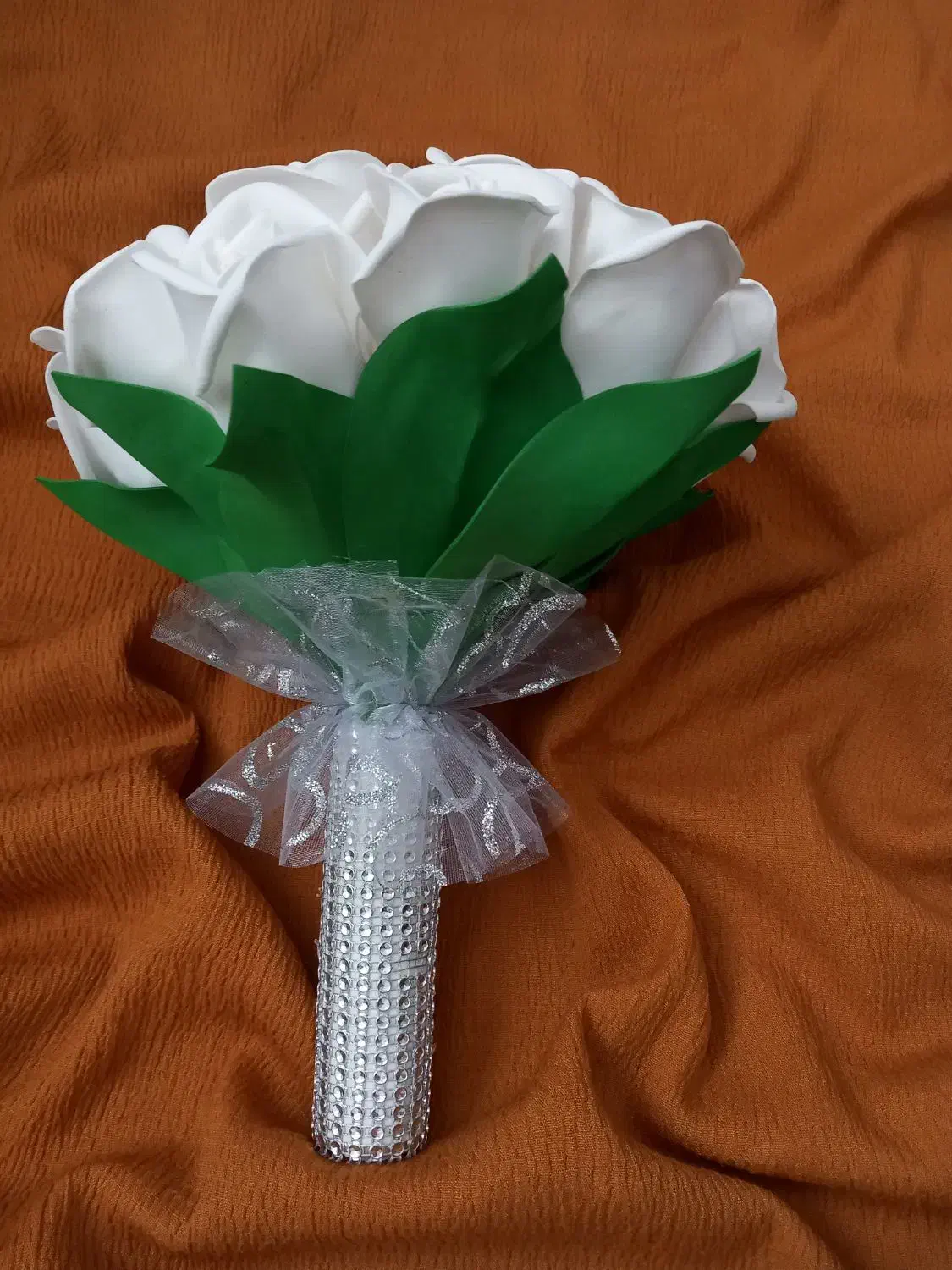 دسته گل عروس|گل مصنوعی|بروجرد, |دیوار