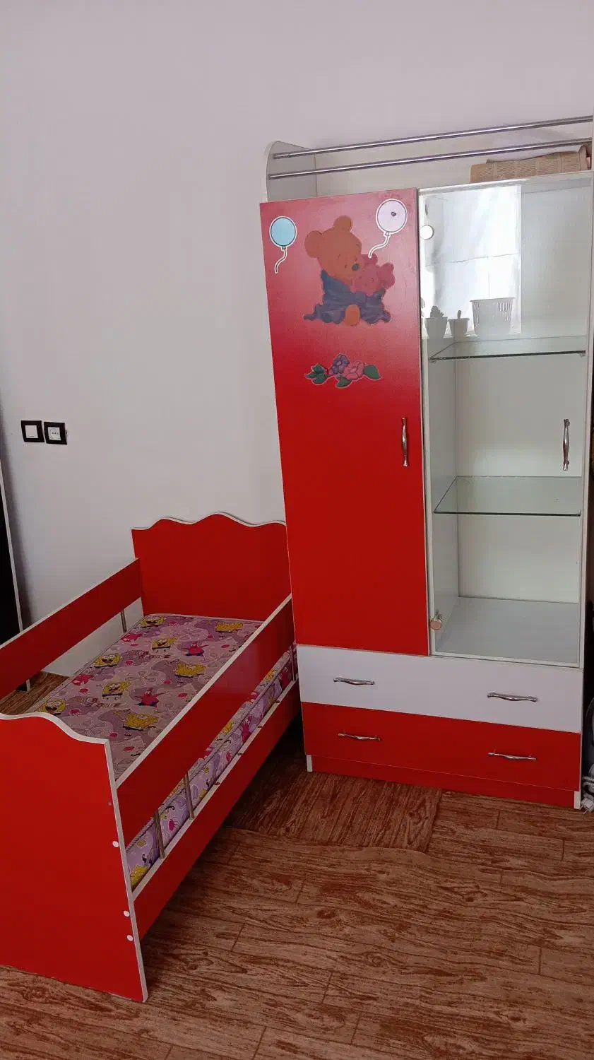 تخت وکمد|تخت و سرویس خواب|چالدران, |دیوار