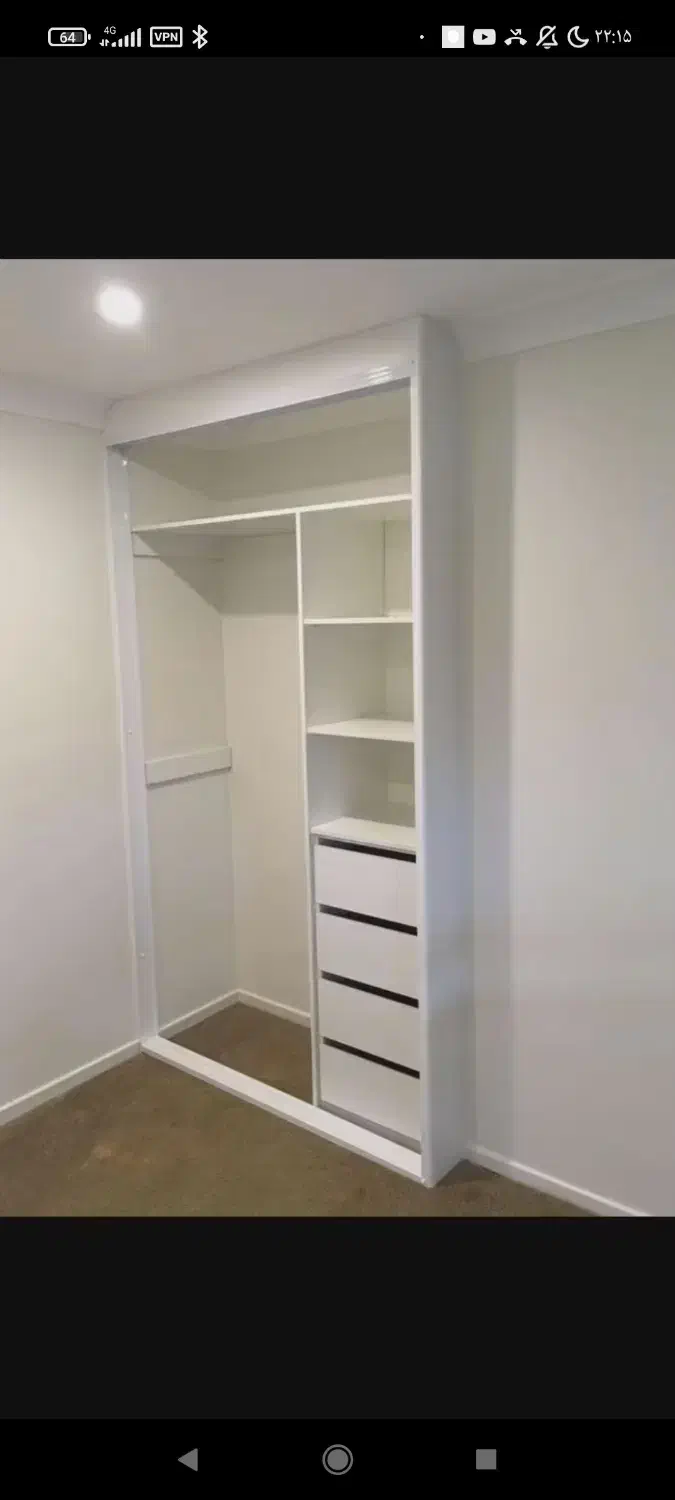 کمد لباسی|جاکفشی، کمد، دراور|شهرکرد, |دیوار