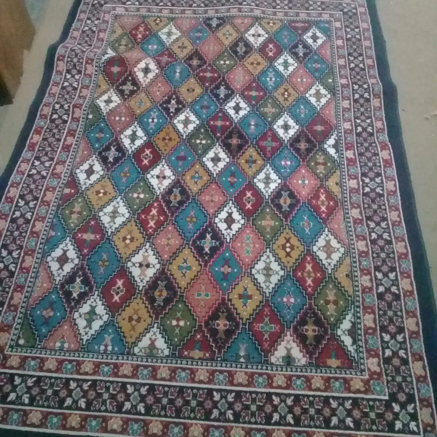 گلیم|گلیم، جاجیم، گبه|قزوین, |دیوار