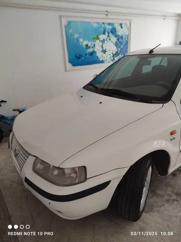 فروش سمند LX XU7سفید مدل ۹۸ کم کار کرد بی رنگ|خودرو سواری و وانت|آمل, |دیوار