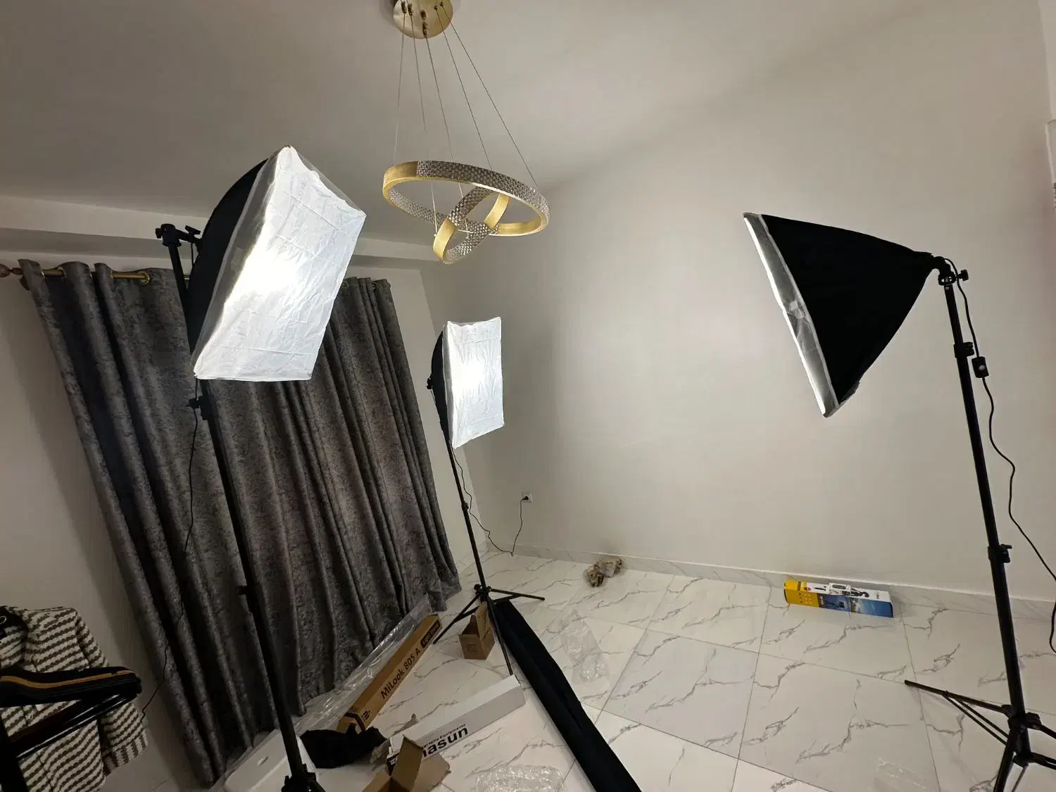 پکیج نور|دوربین عکاسی و فیلم‌برداری|رشت, نامجو|دیوار