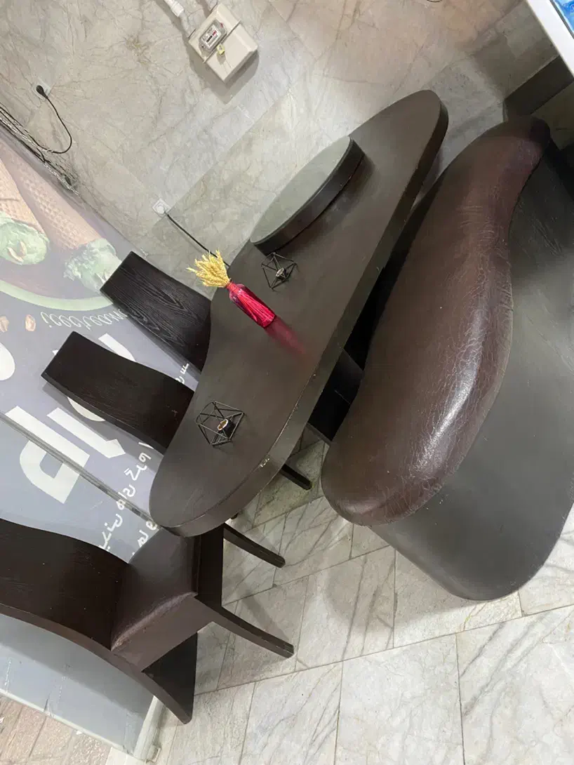 میز ناهار خوری در حد نو شش نفره|میز و صندلی غذاخوری|شیراز, پودنک|دیوار