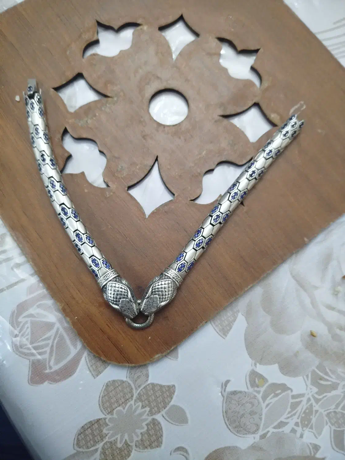 زنجیر و دستبند نقره تایلندی|جواهرات|فردیس, شهرک شهید حسینی|دیوار