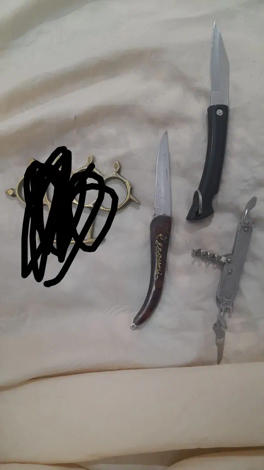چاقو  همه باهم|کلکسیون اشیاء عتیقه|ورامین, خیر آباد|دیوار