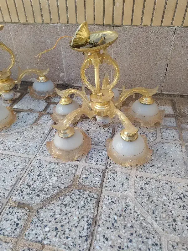 لوستر|لوستر و چراغ آویز|نجفآباد, ویلاشهر|دیوار