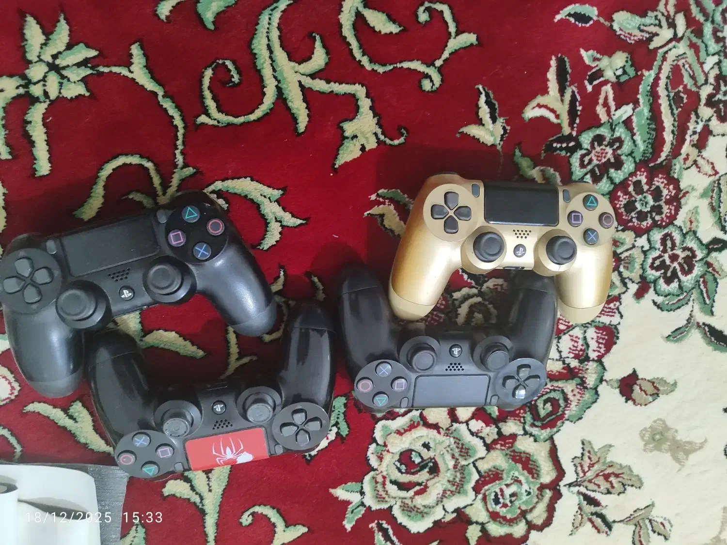 فروش ۴ عدد  دسته ps4 و شارژر دسته|کنسول، بازی ویدئویی و آنلاین|اهواز, سپیدار|دیوار