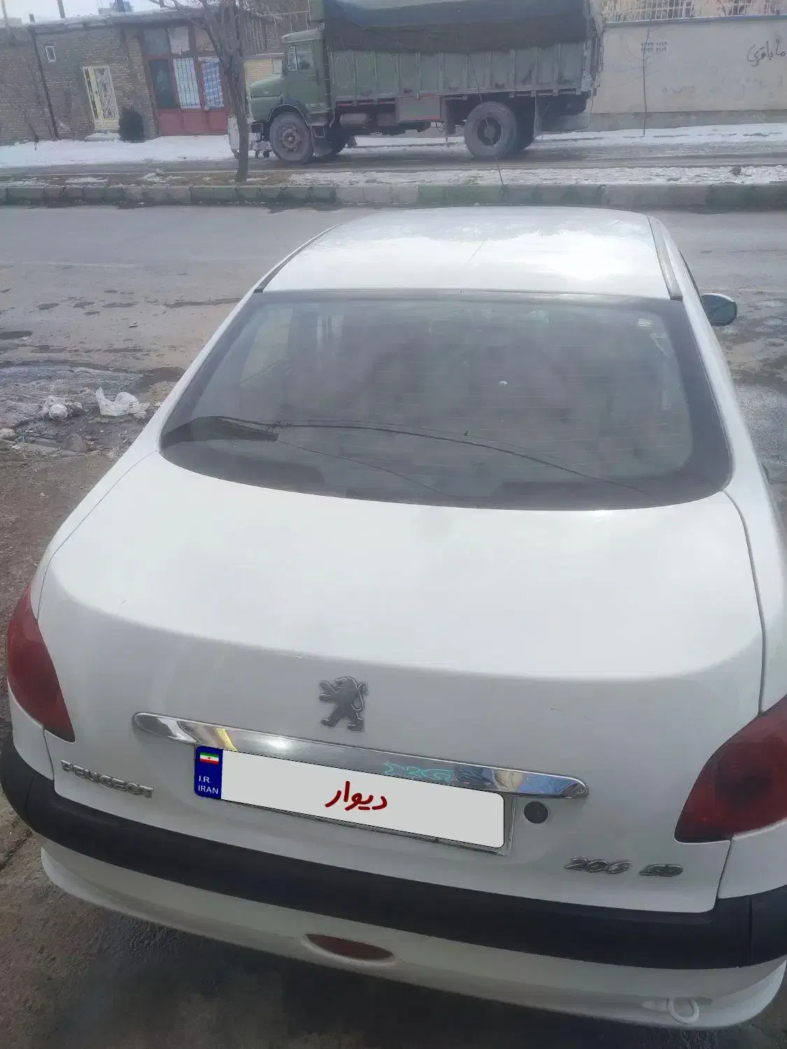 206sdv8بدون رنگ مدل96|خودرو سواری و وانت|تیکمه داش, |دیوار