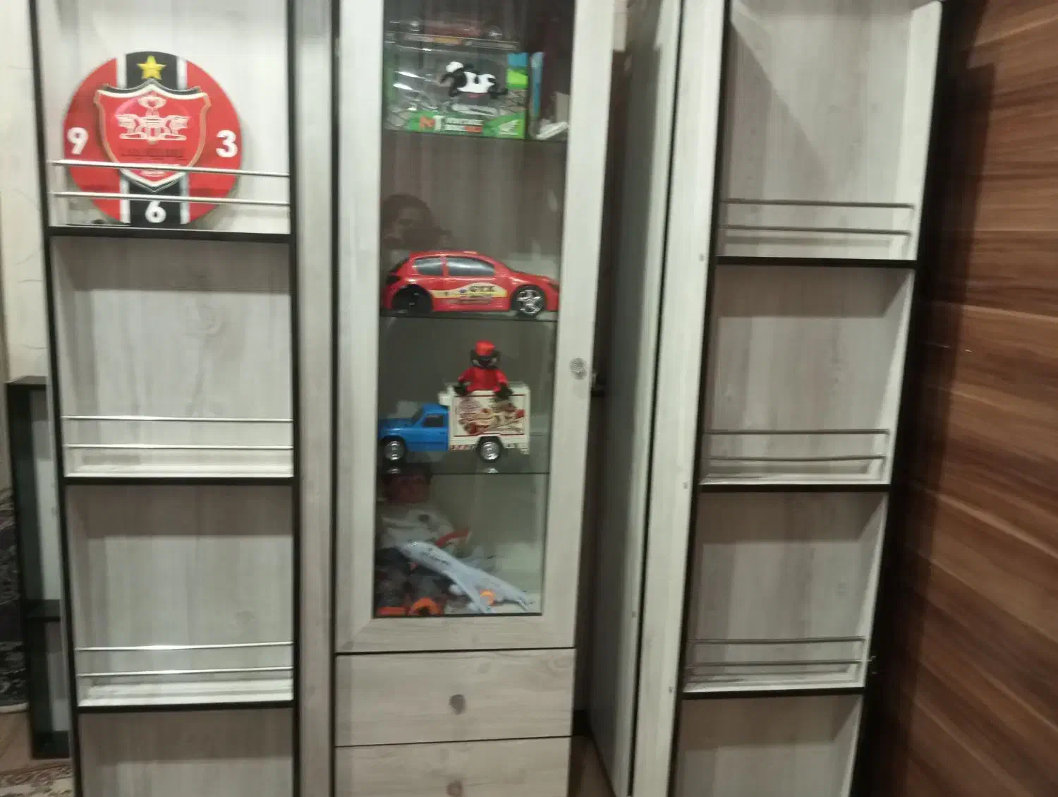 تخت دوطبقه کودک ونوجوان|تخت و سرویس خواب|رباطکریم, مسکن مهر آبشناسان|دیوار