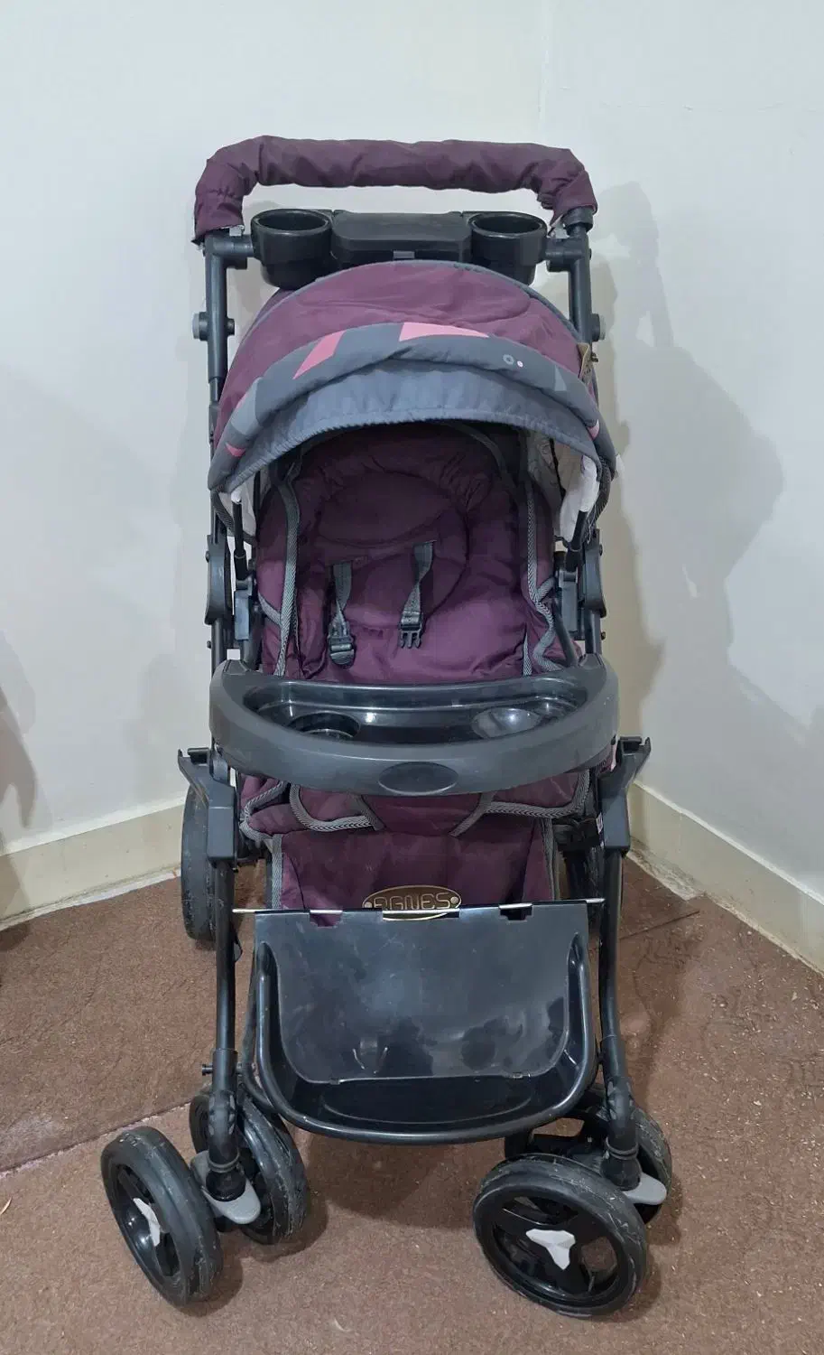 کالسکه نوزاد (در حد نو)|کالسکه و لوازم جانبی|اهواز, پادادشهر|دیوار