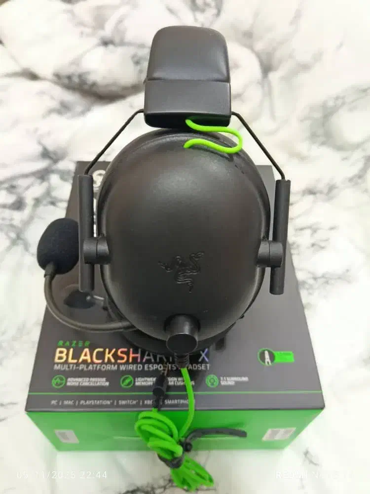 هدفون ریزر black shark x v2|قطعات و لوازم جانبی رایانه|تهران, دستغیب|دیوار