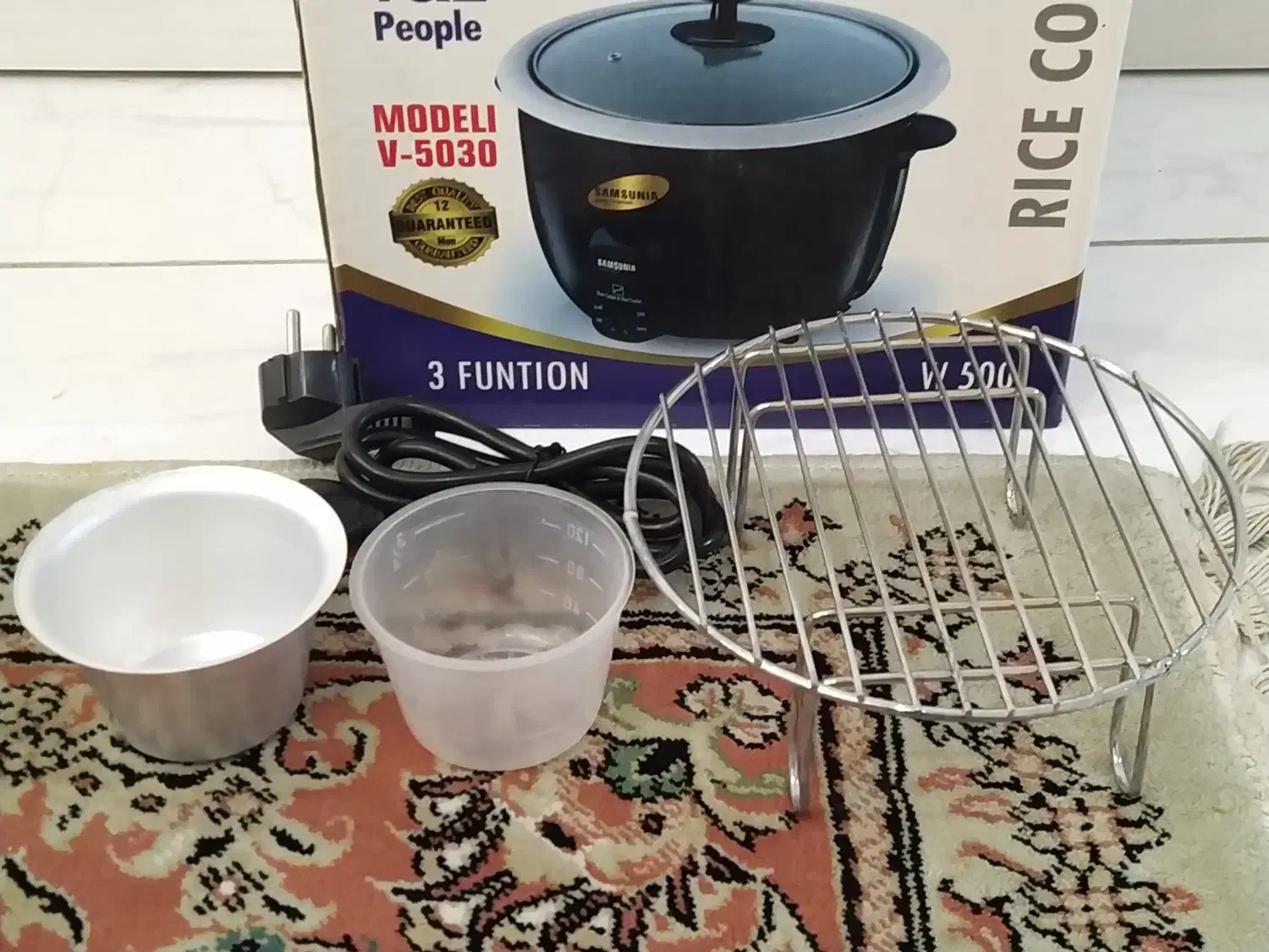 پلوپز سامسونیا (SAMSUNIA) نو و کم کارکرد|اجاق گاز و لوازم برقی پخت‌وپز|مشهد, رضاشهر|دیوار