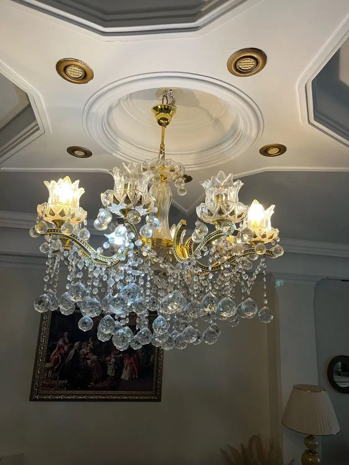 لوستر زیبا|لوستر و چراغ آویز|تهران, جنت‌آباد جنوبی|دیوار