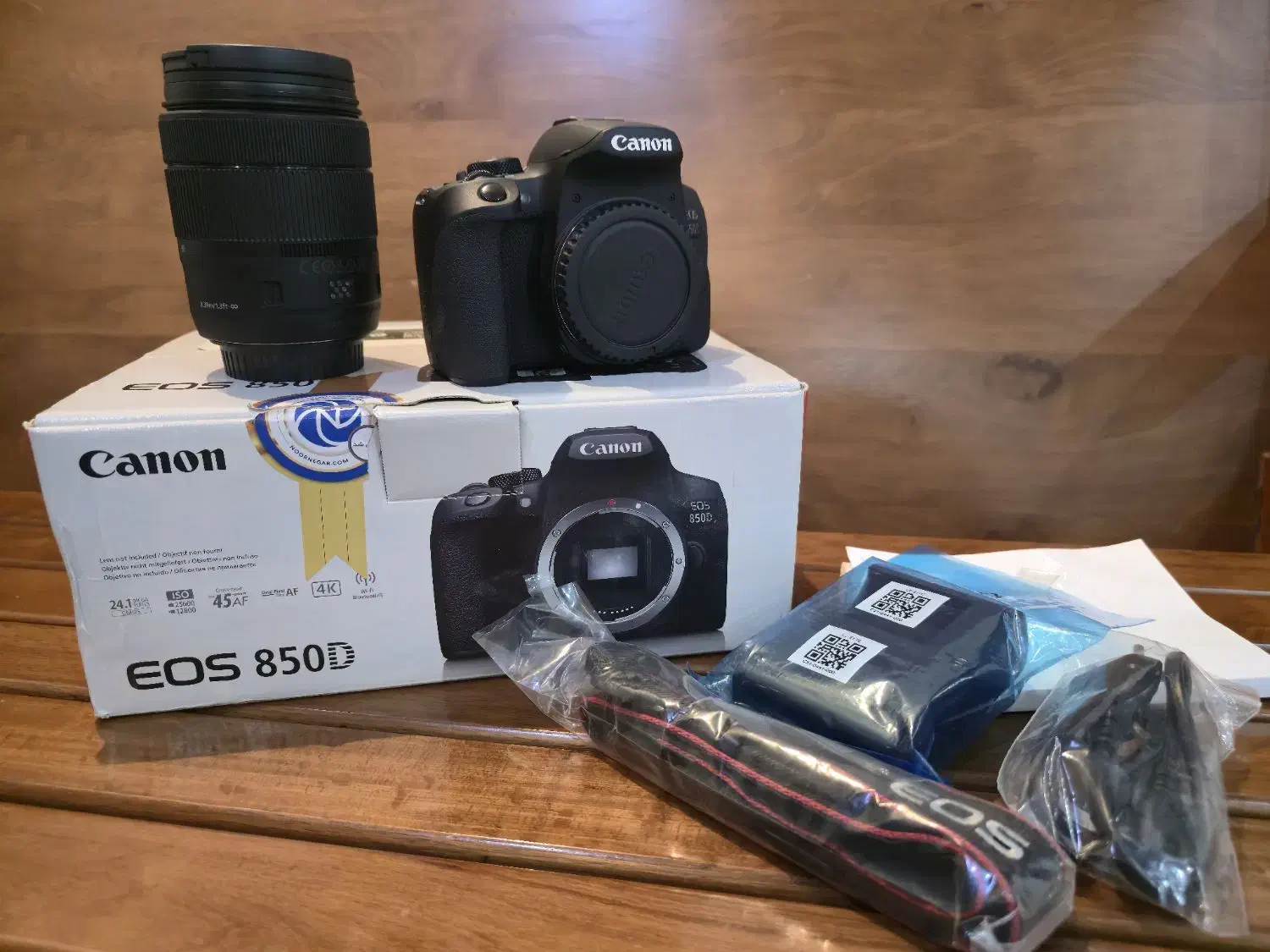 دوربین کنون / کانن 850 D و لنز|دوربین عکاسی و فیلم‌برداری|تهران, نیروی هوایی (پیروزی)|دیوار