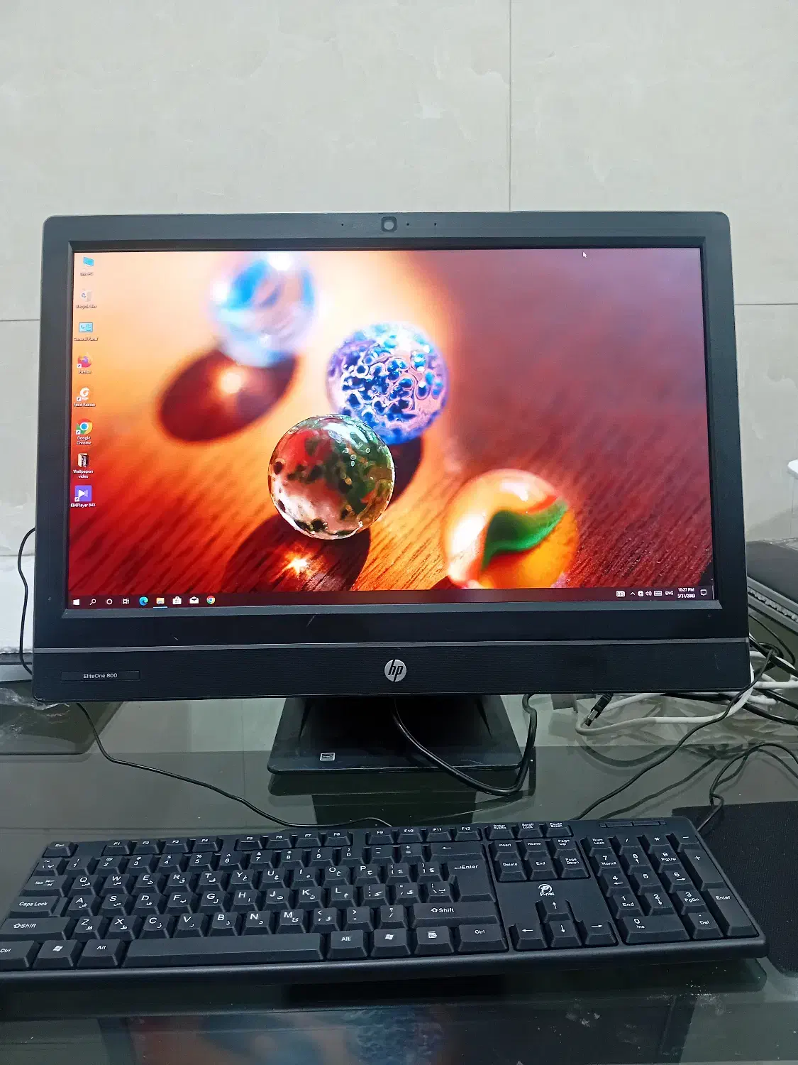 ال این وان برند hp با صفحه 24 اینچ|رایانه رومیزی|بابل, |دیوار