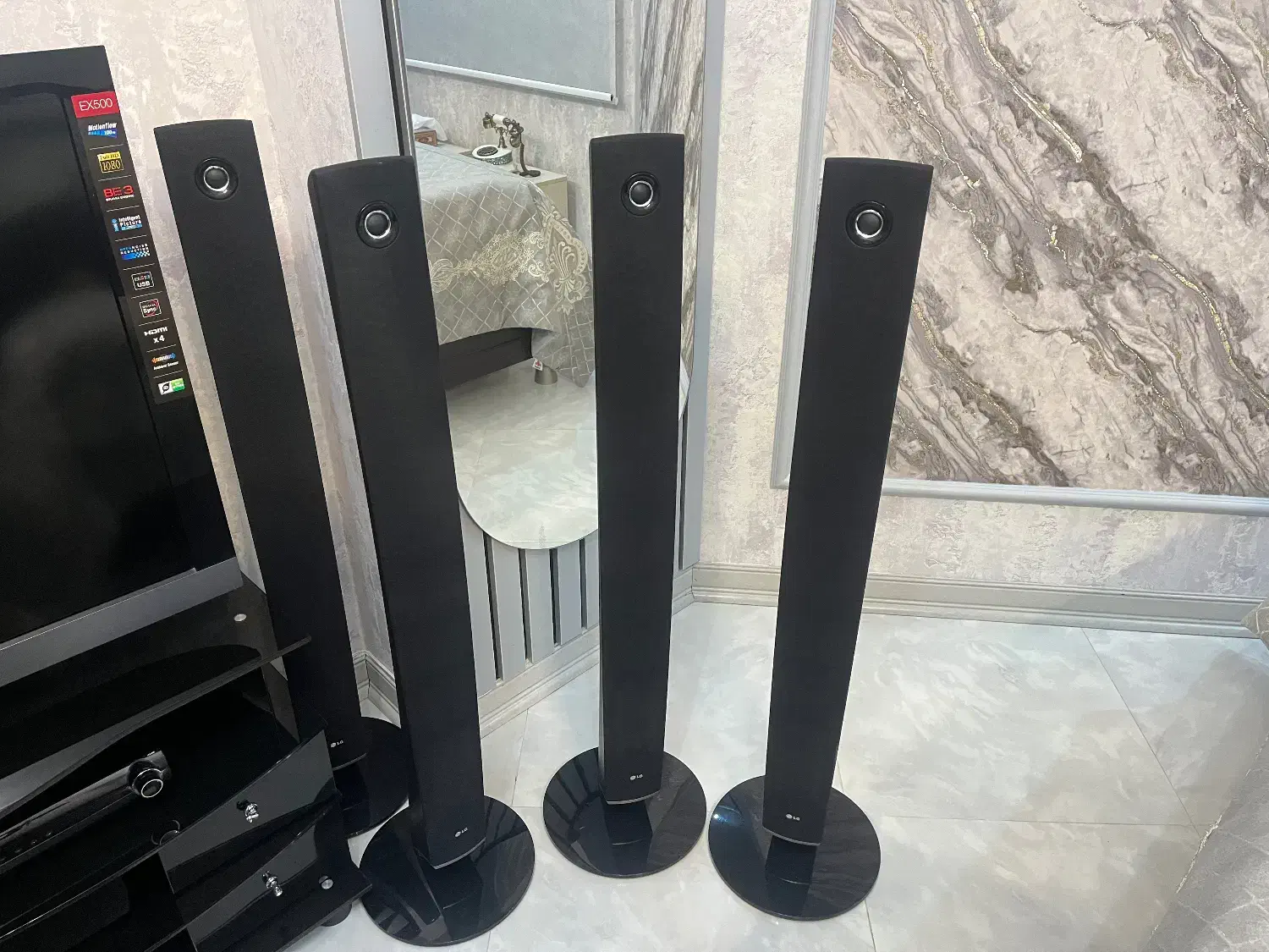 فروش ۴ باند ال‌جی سالم|سیستم صوتی خانگی|ری, فیروزآبادی|دیوار