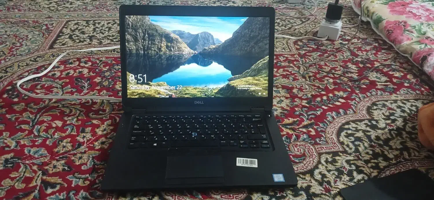 لپ تاب در حد نو.رم ۸.  حافظه ۲۸۵  مدل دِل|رایانه همراه|کرمان, |دیوار