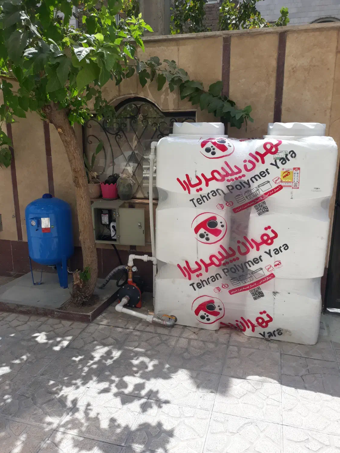 نصب پمپ و مخزن آب|خدمات پیشه و مهارت|گرمسار, |دیوار