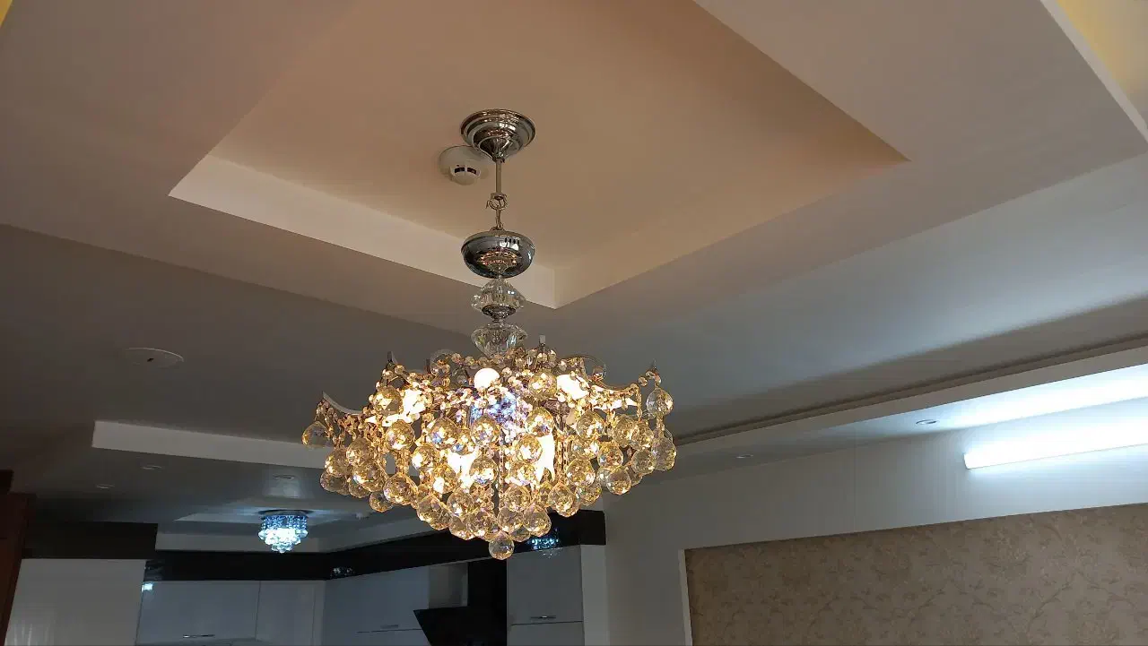 لوستر استیل بسیار شیک|لوستر و چراغ آویز|مشهد, احمدآباد|دیوار